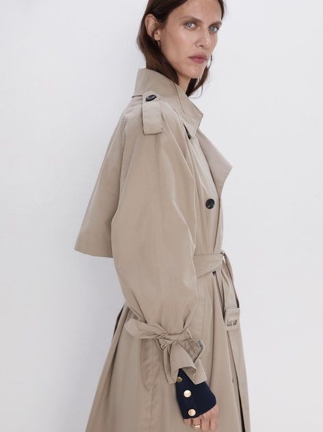 Тренч жіночий плащ Zara