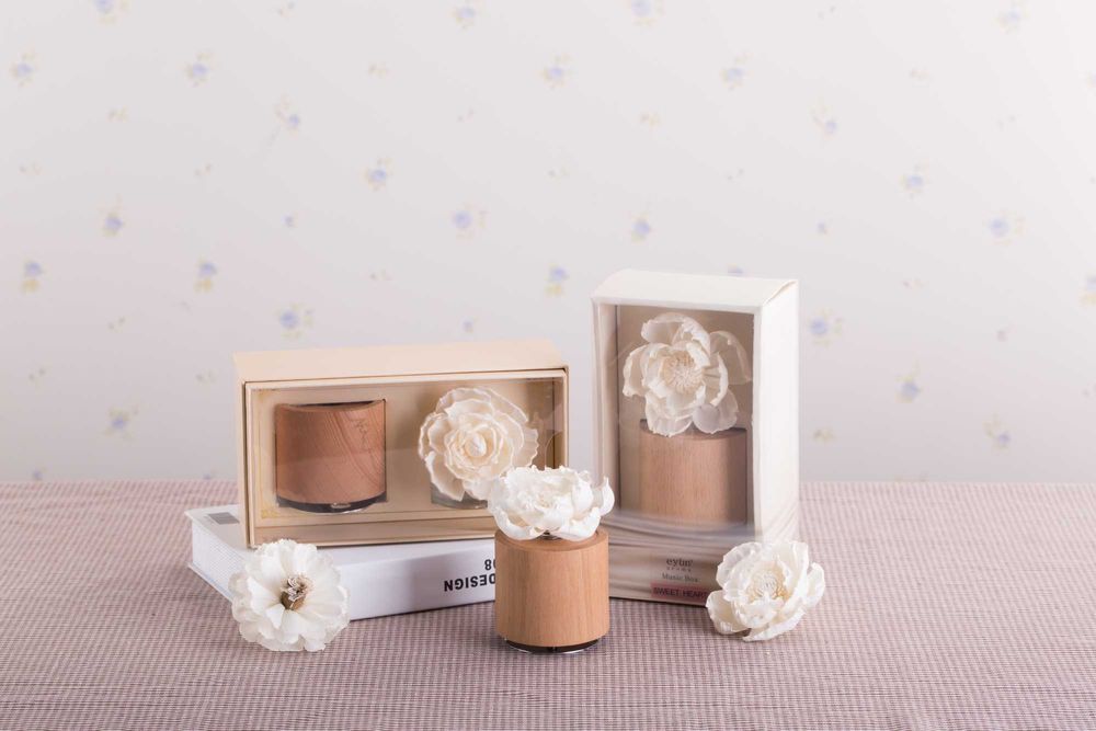 Difusor de aroma para casa - Caixa música - perfumador óleo aromático