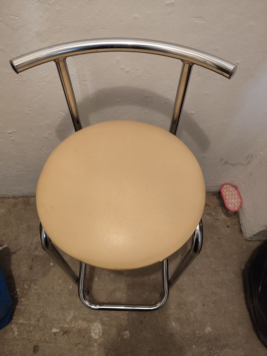 2 hokery krzesła barowe wysokie