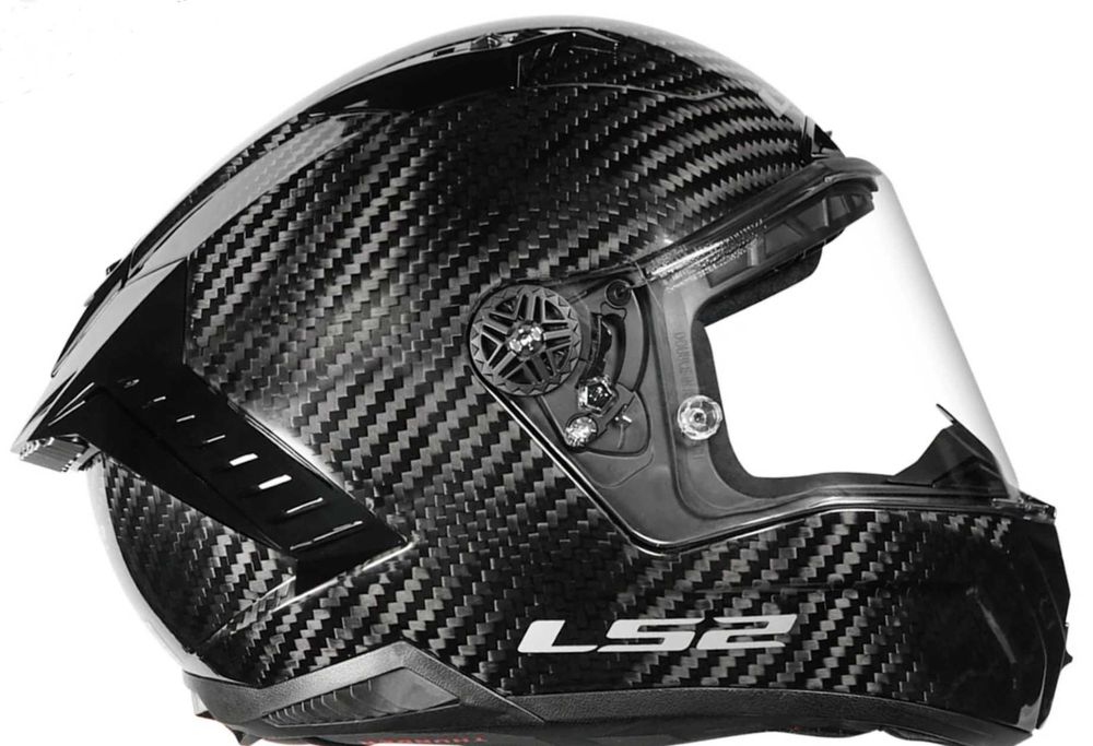 Capacete NOVO LS2 Thunder Carbon Plus (30% Desconto) EXTRAS. Tam. L-XL
