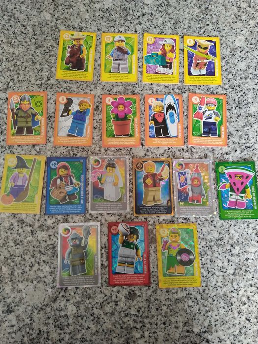 Cartas LEGO coleção