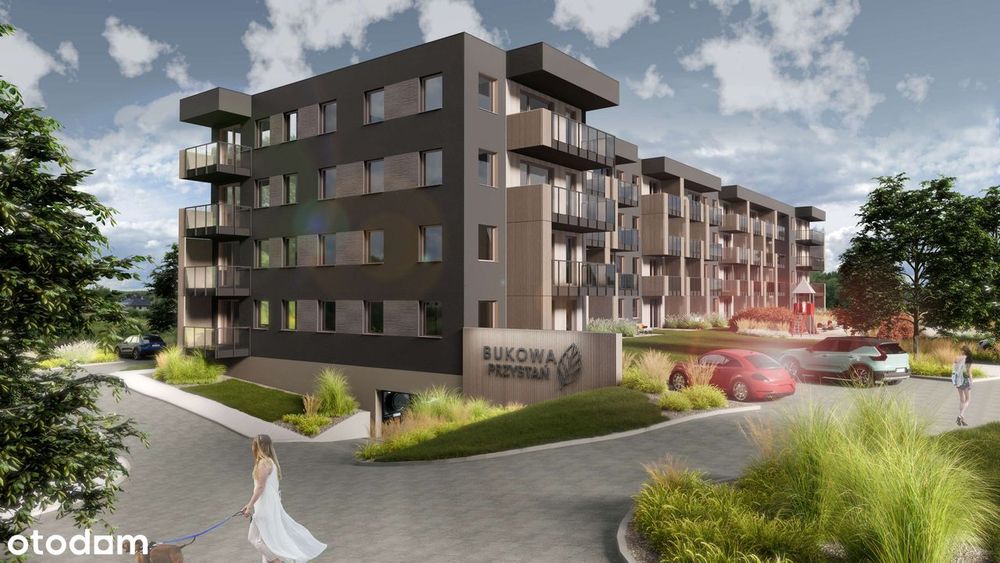 3-pokojowe mieszkanie 53m2 + balkon
