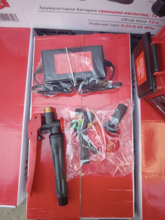 Акумуляторний обприскувач Vitals Sm 212om з міксером