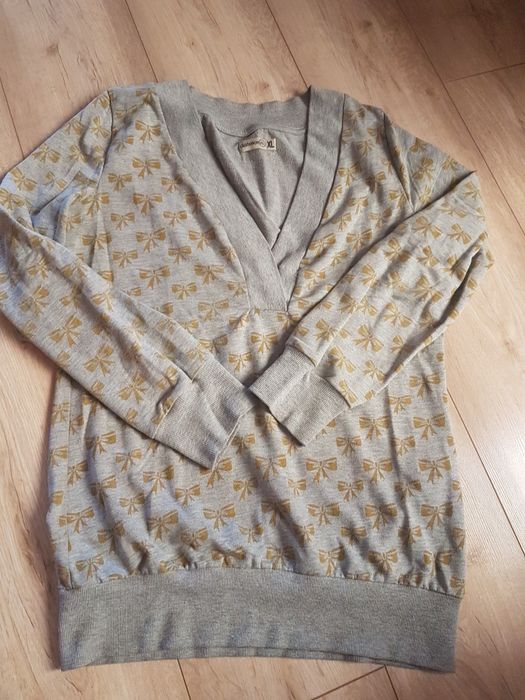 Szary sweter rozm XL