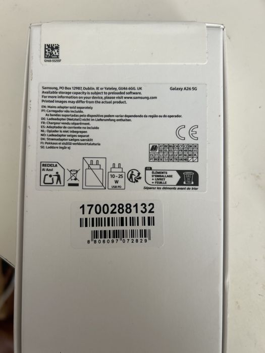Telemovel Sunsung Galaxy A26 5G