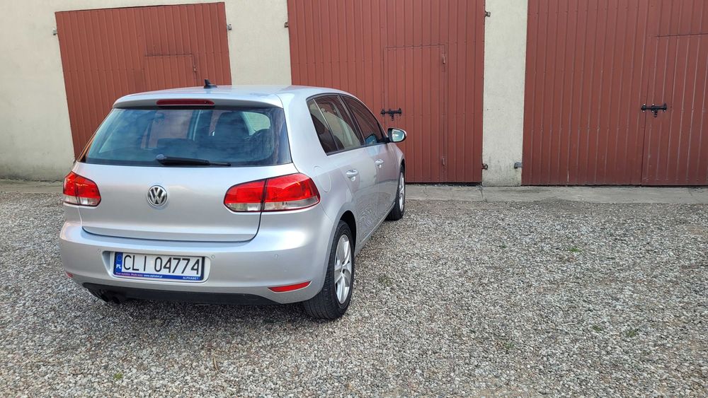VW GOLF 6 2.0 TDI Zarejestrowany Klimatyzacja Stan BDB Nawigacja