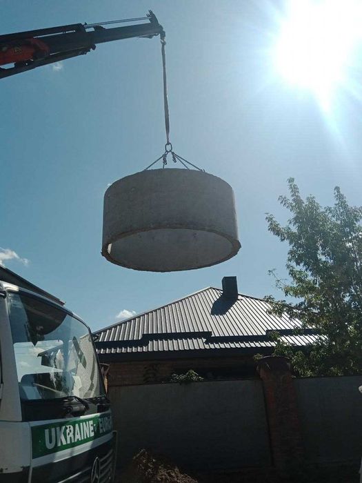Постройка сливных ям, копка выгребных ям, копка траншей, замена труб
