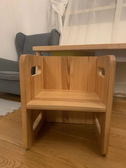 Krzesełko montessori CUBE CHAIR Dla dzieci krzesło
