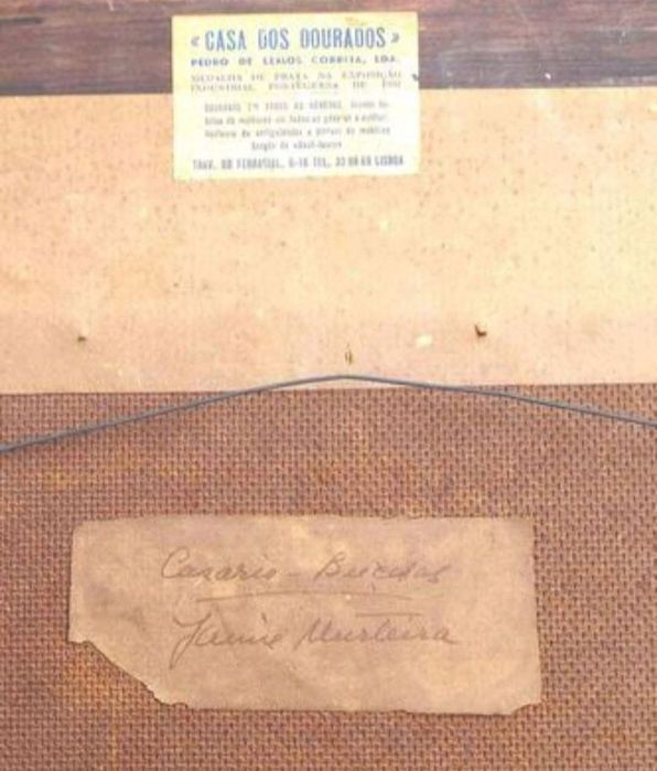 Pintura a óleo de Jaime Murteira.