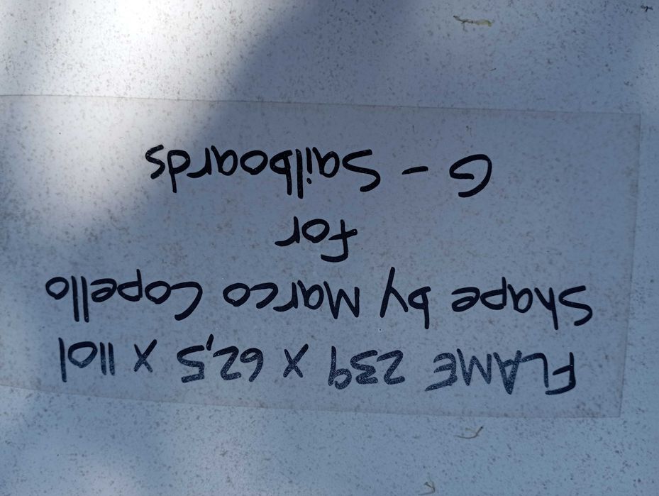 Prancha de windsurf G Sailboards Flame 110 L