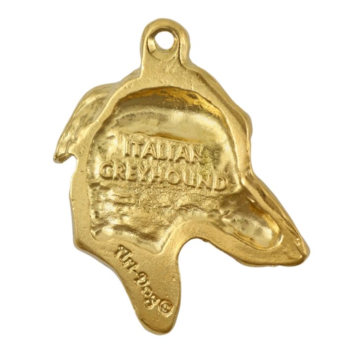 Charcik włoski naszyjnik pozłocony w pudełku Art-Dog