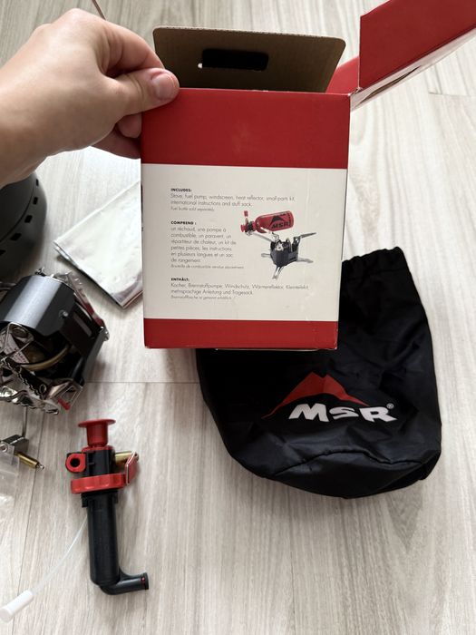 MSR kuchenka turystyczna garnek zestaw wyprawowy profesjonalny