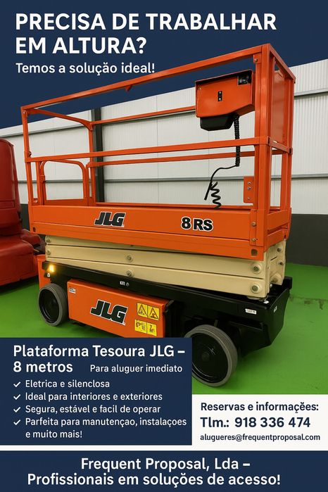 Aluguer plataforma elevtoria