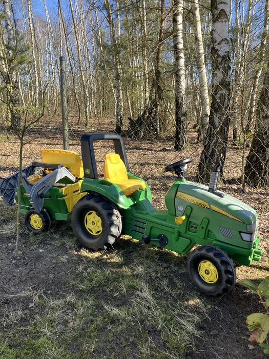 Traktor John Deere duży na pedały
