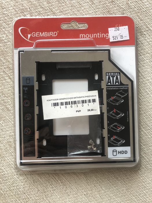 Adaptador generico HDD SATA novo