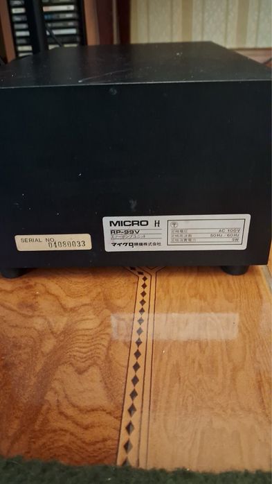 Виниловый LP проигрыватель Micro seiki BL99 с вакуумным прижимом