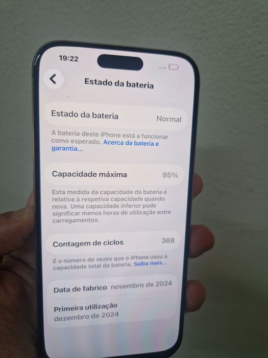 Iphone 16 pro max 256gb. Bom estado