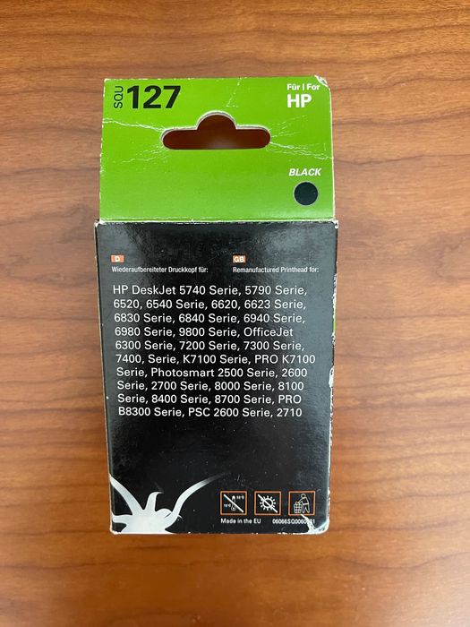 Tusz do drukarki czarny