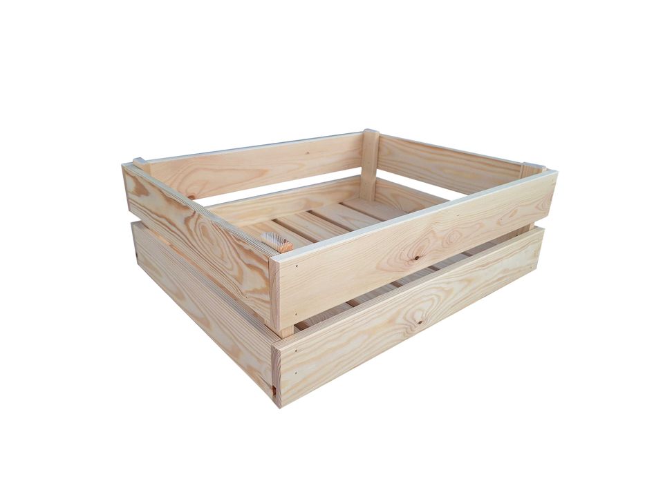 Zestaw łączonych drewnianych skrzynek Typ C