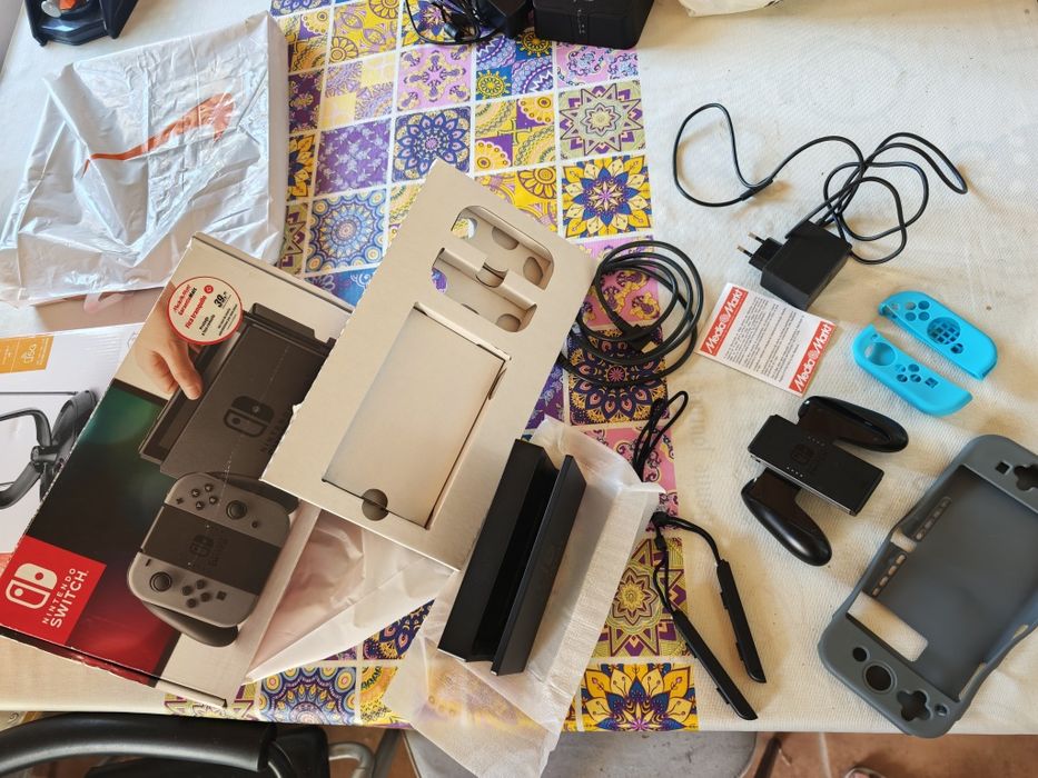 Nintendo switch, original. Com caixa e acessórios.