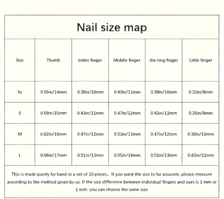 Накладні нігті нові