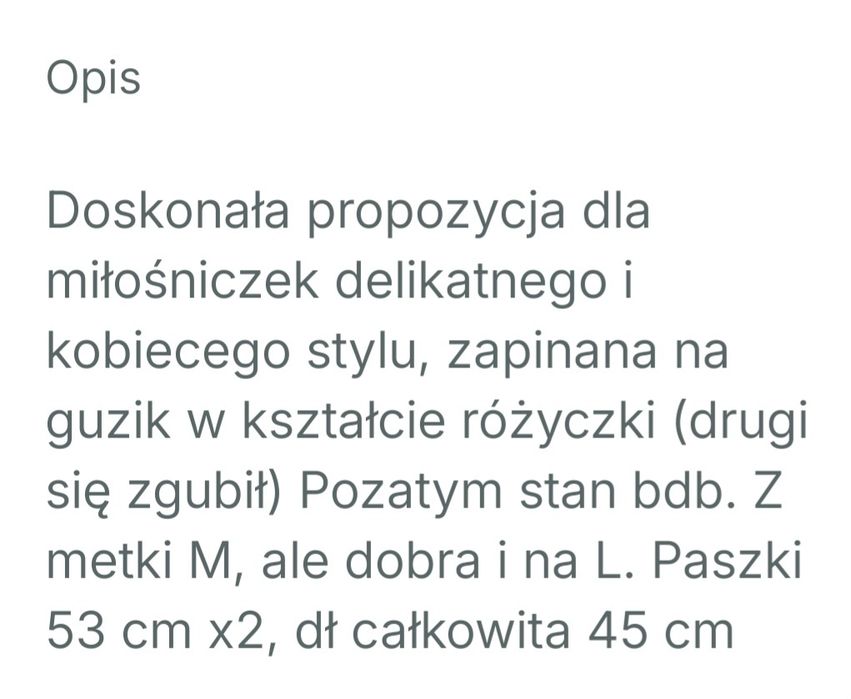 38 M romantyczna ażurowa narzutka