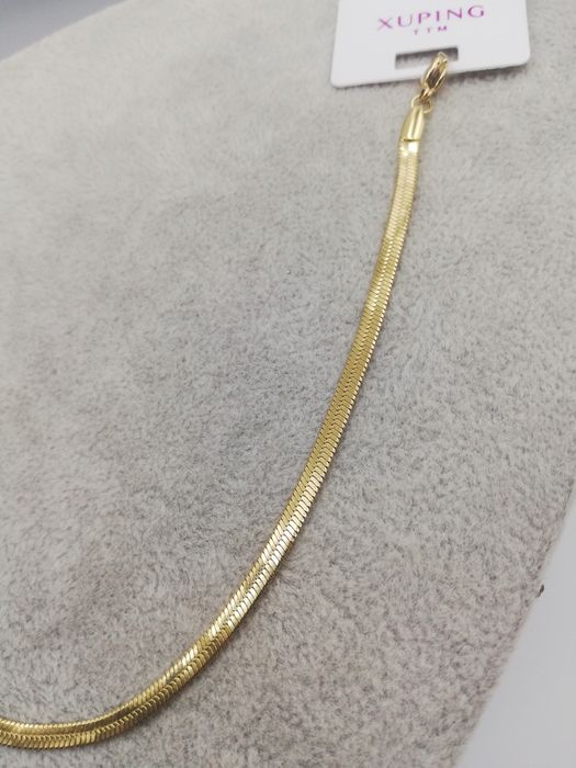 Bransoletka stal chirurgiczna Xuping tasiemka 3 mm