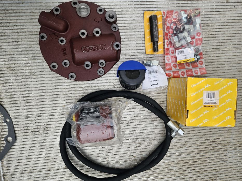 Zestaw pod tura Dekiel Pompa Zawór Filtr warynski c 360 3p c 355 c360