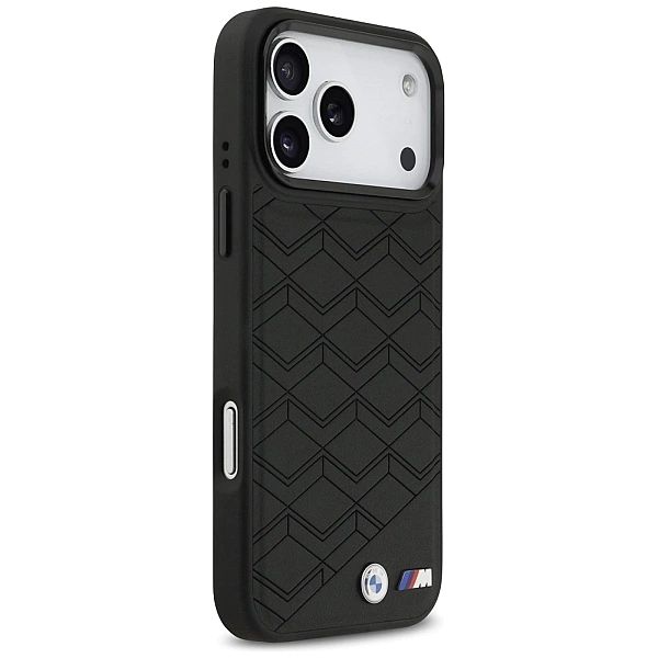 Etui BMW M Shape Logo MagSafe na iPhone 17 Pro Max - czarne