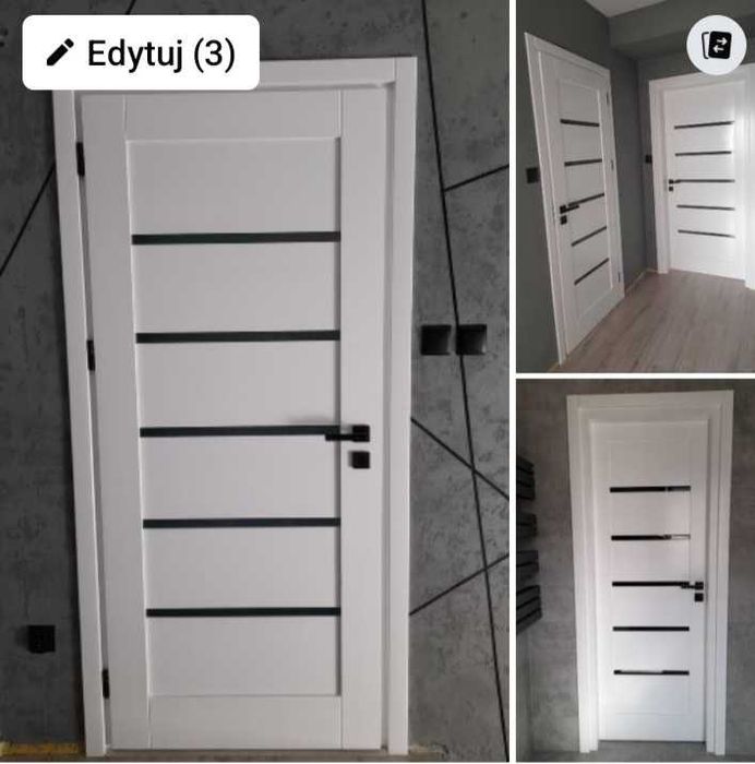 Drzwi  zewnetrzne i wewnętrzne z litego drewna