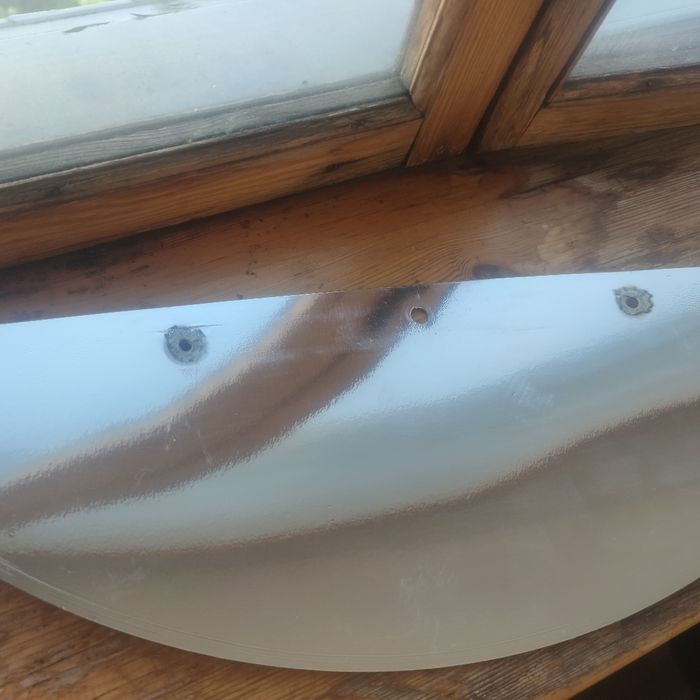 щиток из нержавейки на  Harley Davidson Electroglade.