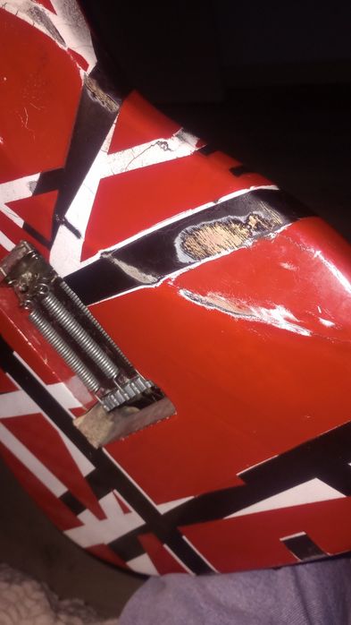 Gitara EvH Frankenstrat - replica (CENA DO NEGOCJACJI)