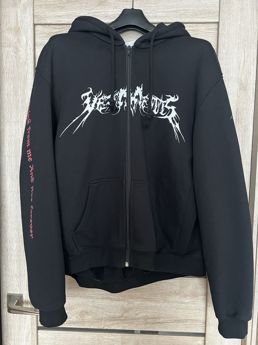 Zip-Hoodie Vetements Total Fucking Darkness: 3 800 грн. - Худи