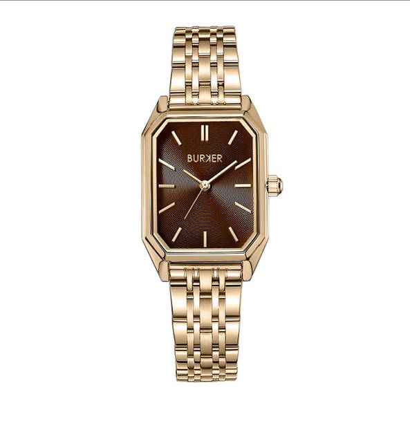 Годинник burker isabell gold brown