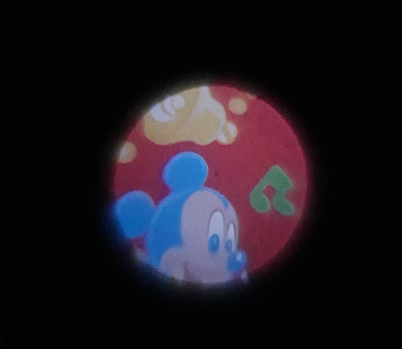 Projetor mágico multicolorido MINNIE da DISNEY.