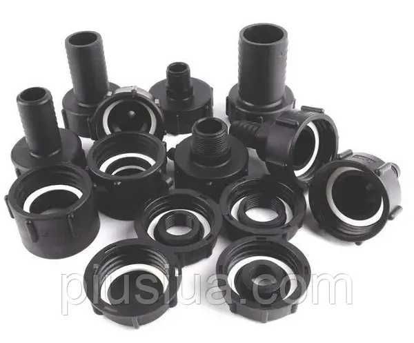 Єврокуби на алюмінієвих піддонах і перехідники до них