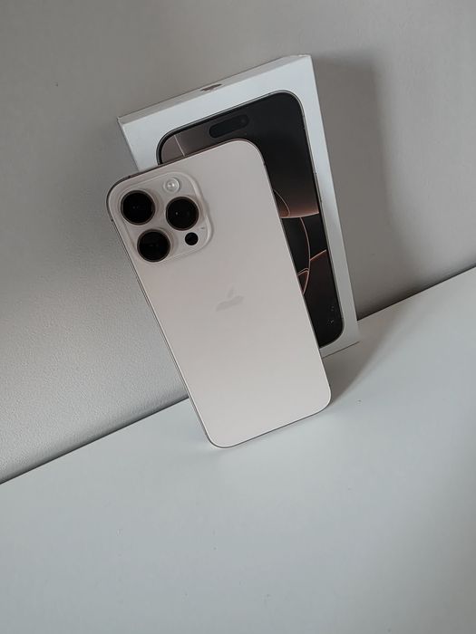 iPhone 16 Pro Max 256 Desert Titanium 100 kondycja