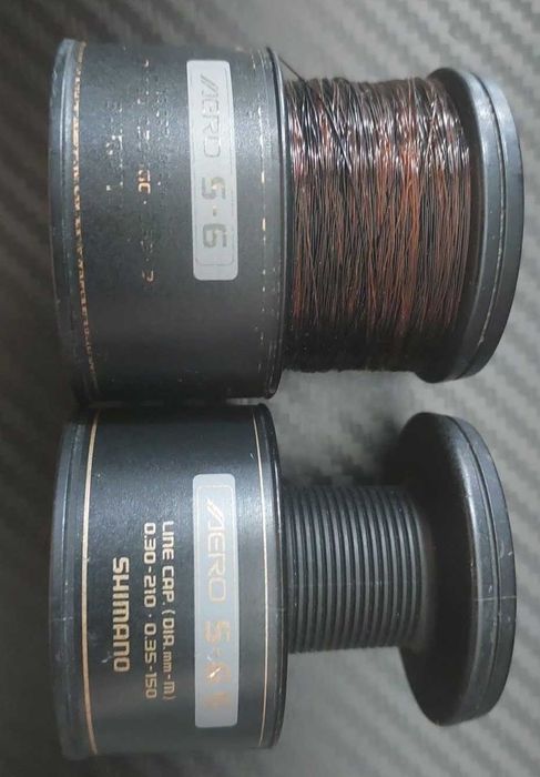 Szpule Shimano Aero S-6 i S-6.5 - cena za 2 sztuki