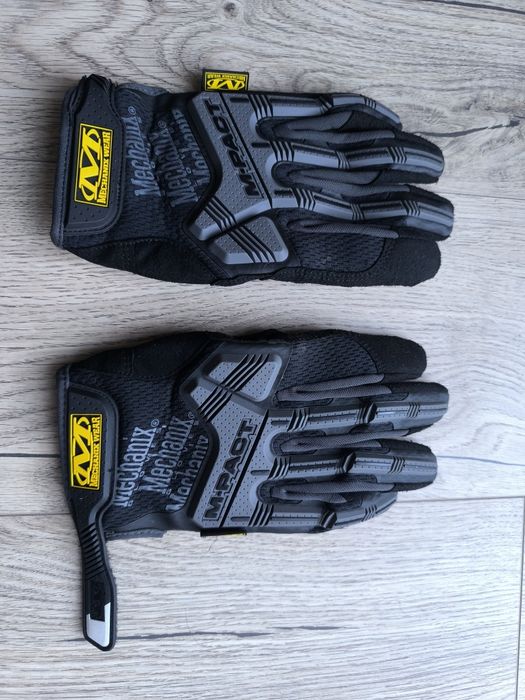 Rękawice taktyczne Mechanix M-PACT szare idealne, roz. M