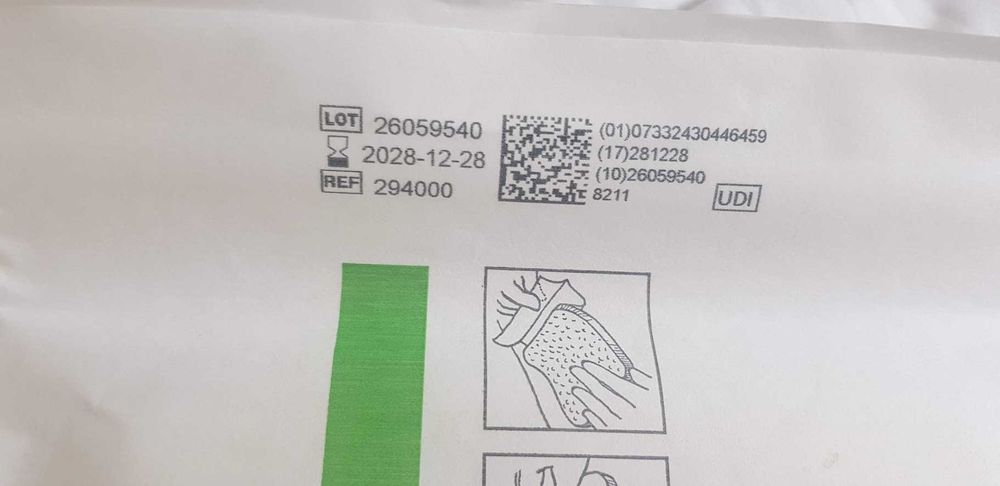 Opatrunek piankowy Mölnlycke Mepilex 12,5 cm x 12,5 cm - 3 sztuki