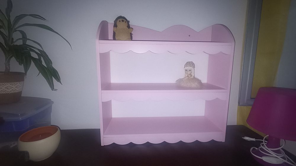 Prateleira Infantil Vertbaudet – Rosa (Design Recortado)