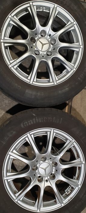 Alufelgi Mercedes 16 5x112 6.5J ET 38 Felgi E C Clk Slk w205 w211 w204