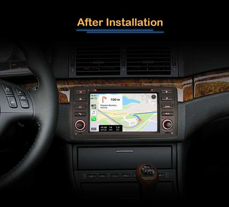 Bmw 320 E46 serie 3 2 Din Android 14 dvd OctaCore