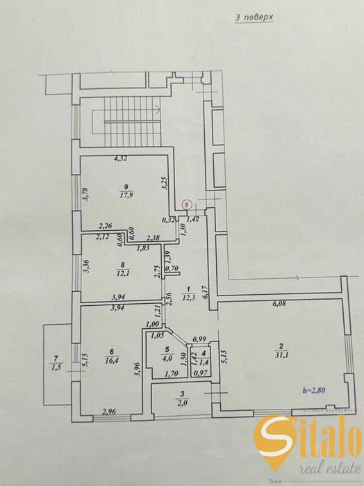 3 кімнатна квартира з ремонтом в Пустомитах,Львівська область,Львів.