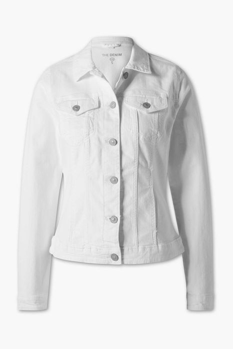 biała kurtka katana dżins nowa