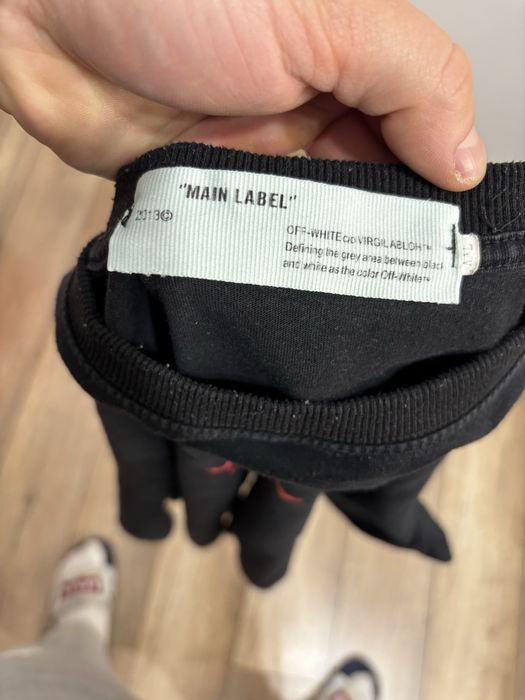 Koszulka off white nike jordan