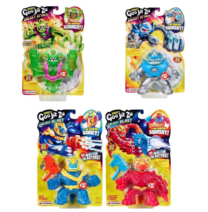 ОРИГИНАЛ! Гуджитсу Астро Треш , Блазагон , Тайро , Меркулок Goo Jit Zu