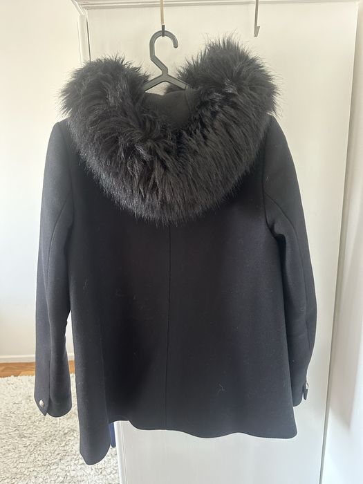 Casaco Preto de Inverno - Zara