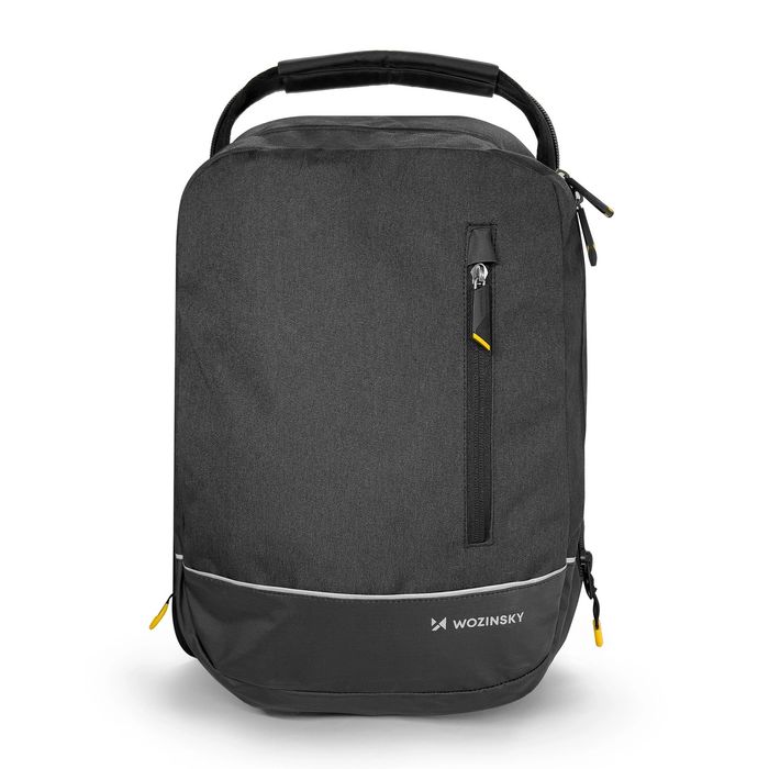 Wozinsky torba rowerowa podwójna plecak 2w1 30l czarna (WBB30BK)