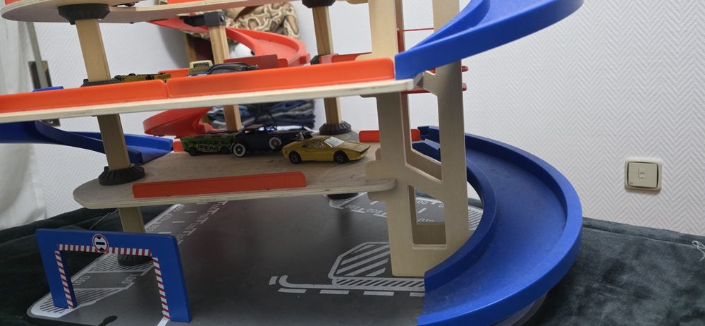 Garagem, pista de estacionamento